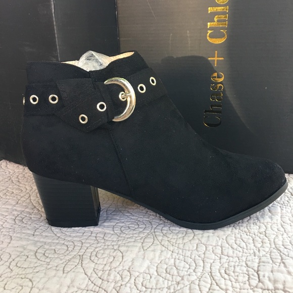 Brand New Chase + Chloe Anita side buckle booties - Picture 4 of 8